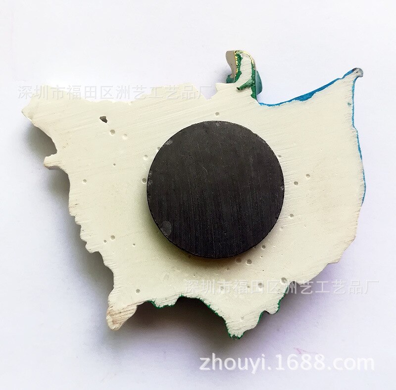 Cartoon 3d Resin Fridge Magnets Canada USA Christmas Festival Year Party Cute Refrigerator Stickers Home Decor Ideas