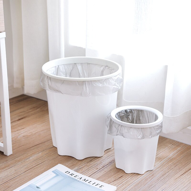 Milieuvriendelijke Prullenbak Plastic Lidless Thuis Oud Papier Manden Keuken Badkamer Afval Opslag Kan