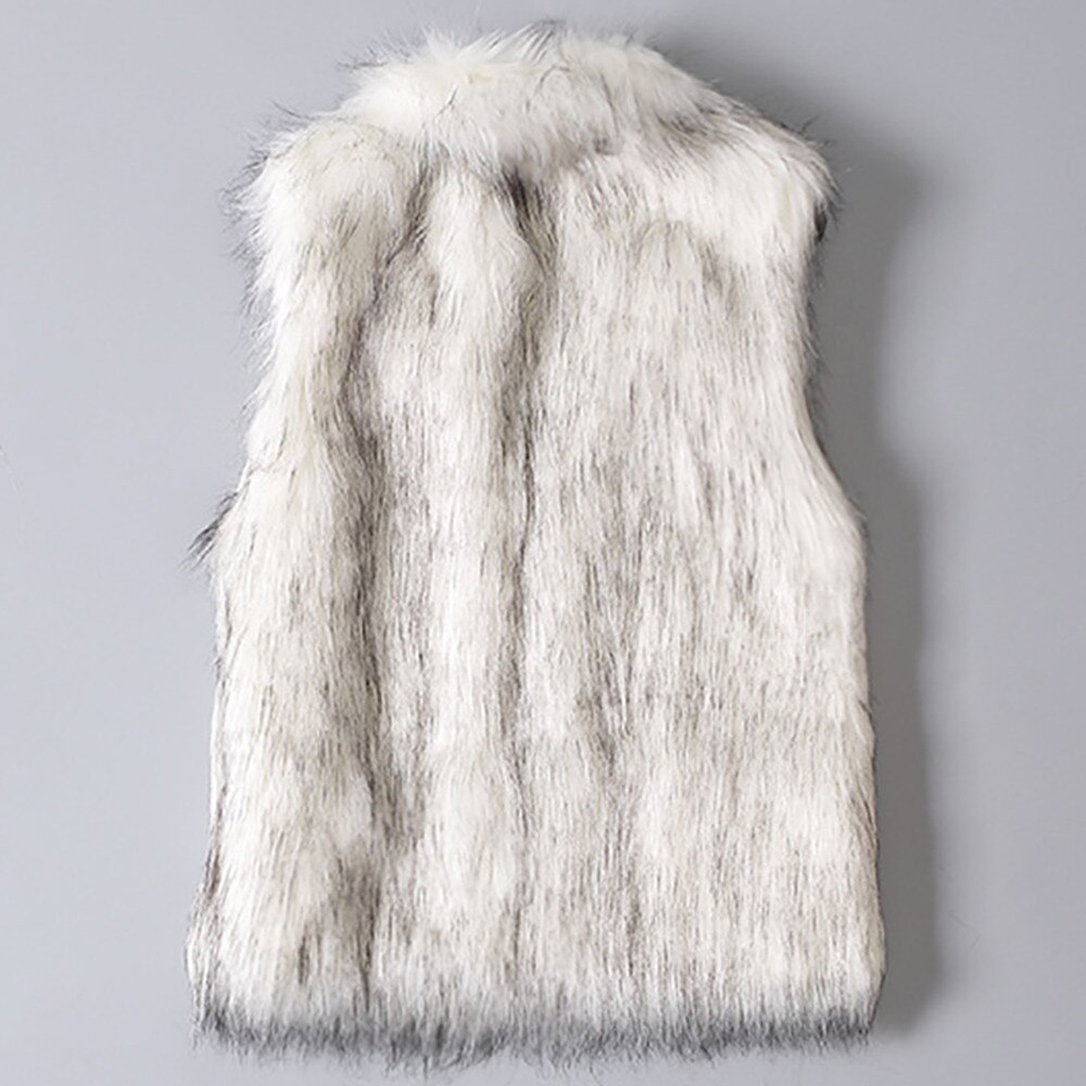 Unique femmes gilet polaire arctique hiver rayé col rond à manches longues Blouse solide dames manteaux gilet manteau femme