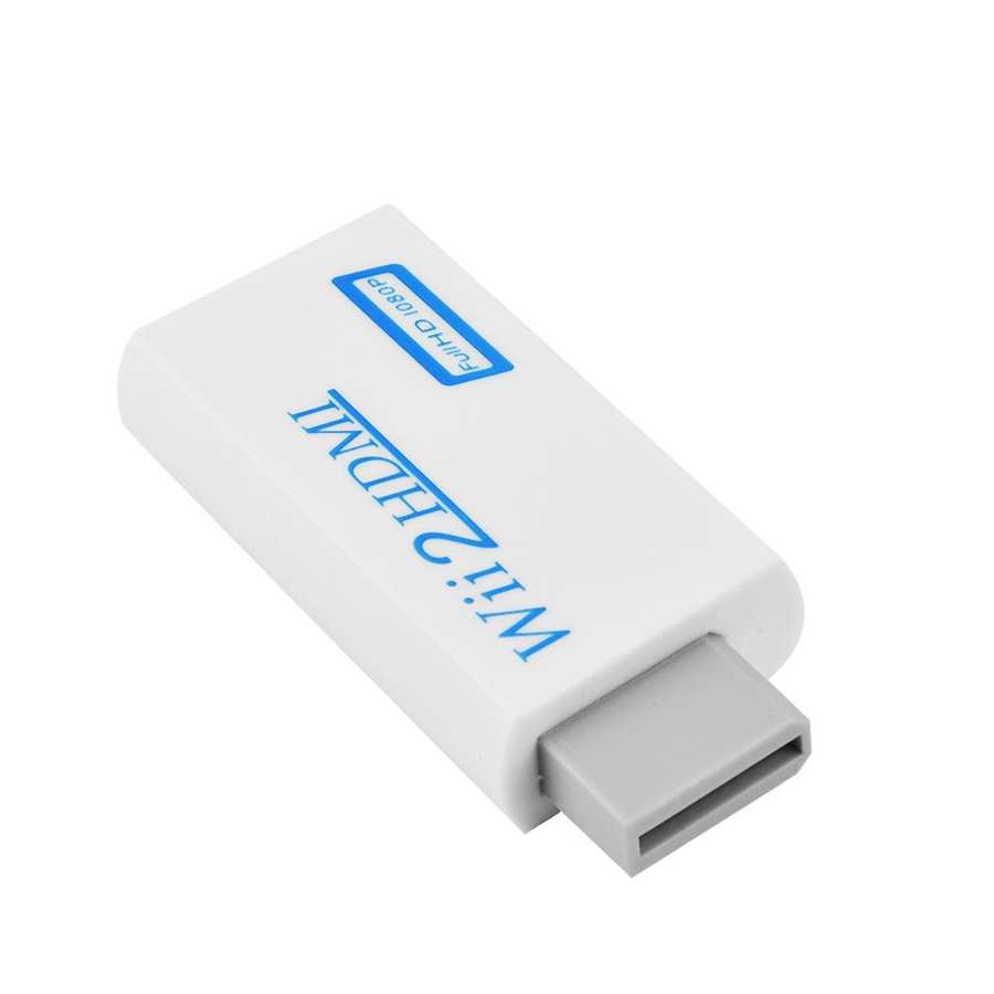 Wii 2 Naar Hdmi Converter 720P/1080P Hd Output Draagbare Mini Video Audio Adapter Wii Video adapter