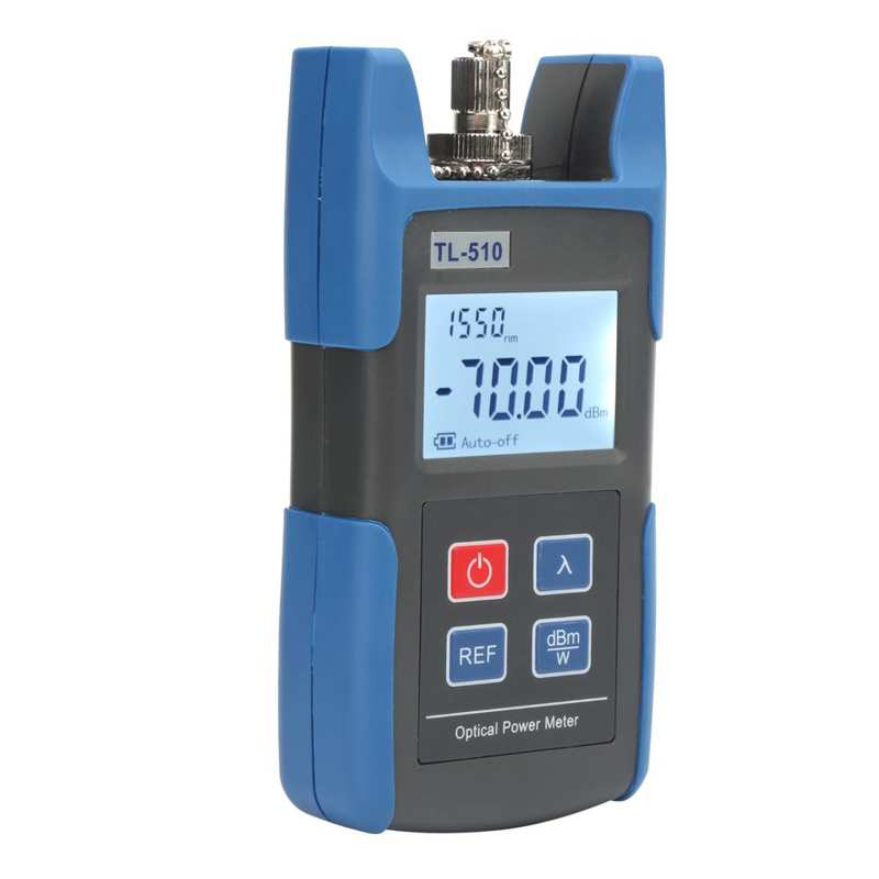 Circuit Breaker Finders TL510 Optical Power Meter High Accuracy Optical Power Detector Measuring Instrument Cable