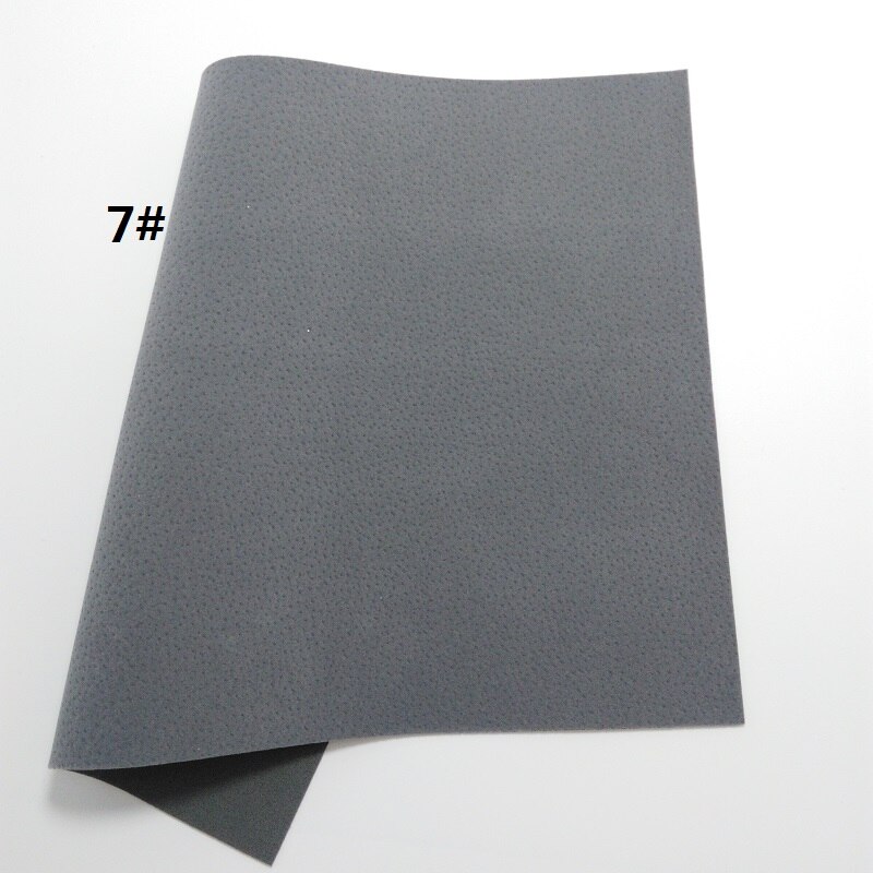 1pc 21 x 29cm kunstlæder stof i ruskind, læderplader i syntetisk læder, pu læder til at lave buer leosyntetisk  t283: 7