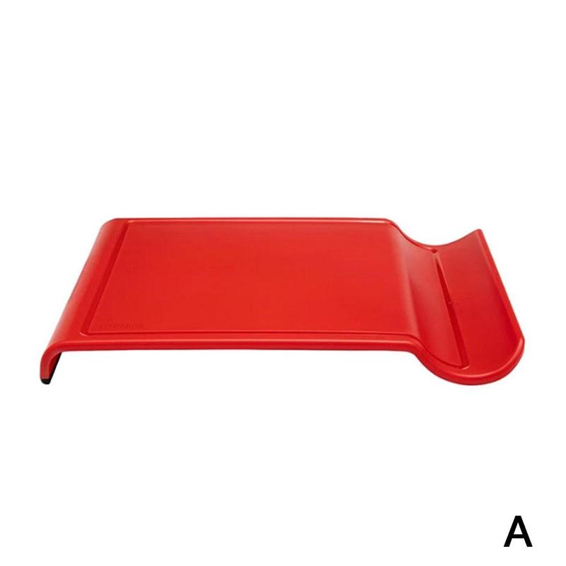 U-Shaped Multi-Function Cutting Board With Grooves Non-Slip Chopping Cutting Kitchen Vegetable Smart Meat Board Fruit Y5E5: Red