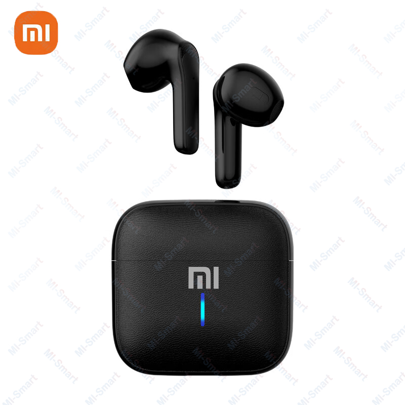 Xiaomi-auriculares Bluetooth con de textura, Bluetooth con Control táctil, micrófono estéreo incorporado, cómodo, semi-en-ea: Negro