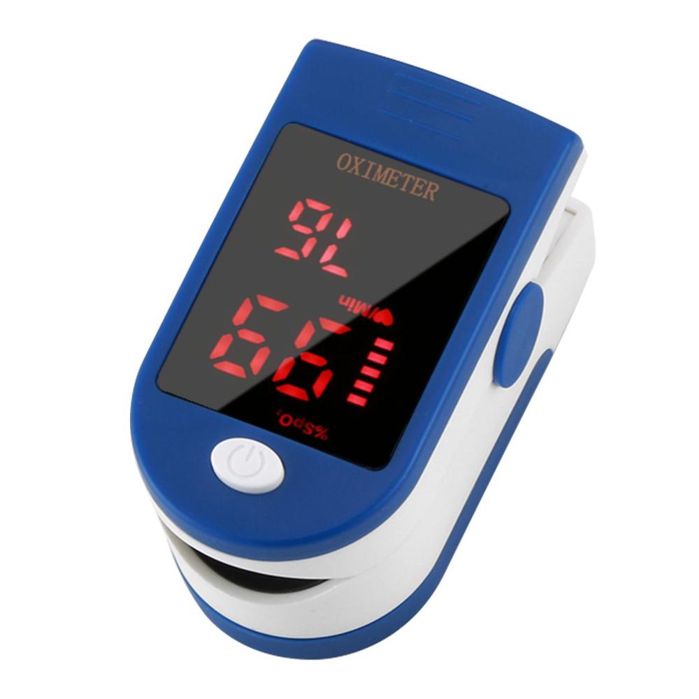 Professionele Digitale Vinger Pulsoxymeter Finger Clip Hartslagmeter SpO2 Pr Pi Bood Bloed Zuurstof Detector Oxymetre