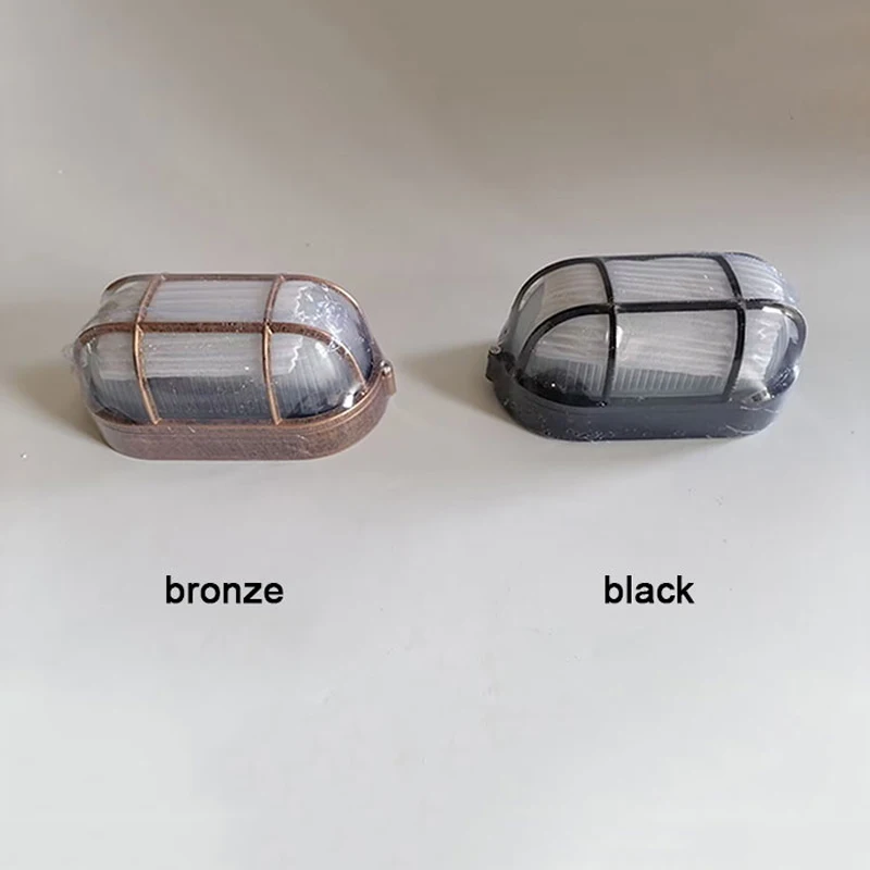 E27 Retro Vocht Explosieveilige Buitenwandlamp Vintage Waterdichte AC85-265V Plafondlamp Buitenmuur- en verandaverlichting