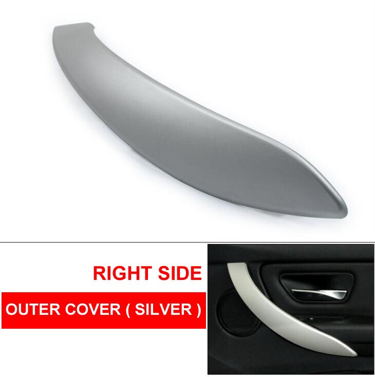 Orzech LHD RHD wnętrza samochodu wewnętrzna strona drzwi uchwyt robić holowania zewnętrzna pokrywa ochronna płyta mahoń dla BMW F30 F80 F31 F32 F33 F35 F82 M3