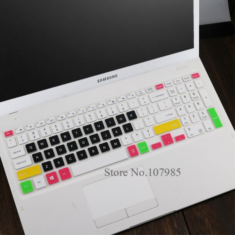 keyboard cover Protector Skin For Samsung Essentials E20 E30 NP350XAA 15.6 inch NP500R5K 500R5K 500R5H 551XAA NP 550XAA NP530E5M: Candyblack