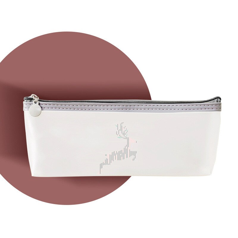 Fruta transparente cremallera neceser de viaje cepillo de dientes bolso cosmético lavado bolsa organizador bolsa portátil mujer maquillaje bolsa lápiz caso: YBXB03-C