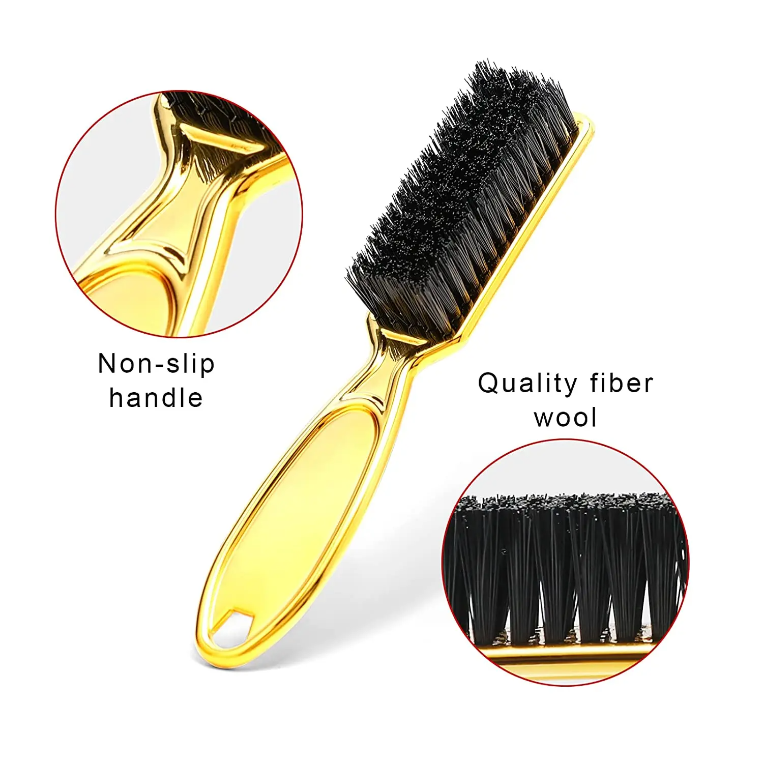 Barberos, maquinilla de afeitar Manual, juego de cepillos para Barba, depilación de borde recto para hombres, maquinilla de afeitar para salón, corte de pelo, barba, herramientas de afeitado de cejas con 10 hojas