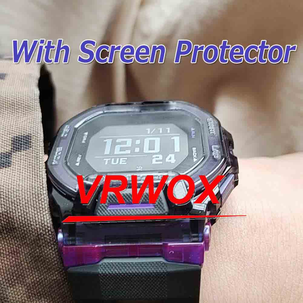 3Pcs Glass For GBD-200 GBX-100 GW-5035 GWX-5600 DWE DW-560 GMW-B5000 GW-B5600 GW-5000 GX-56 Tempered Glass And TPU Protector