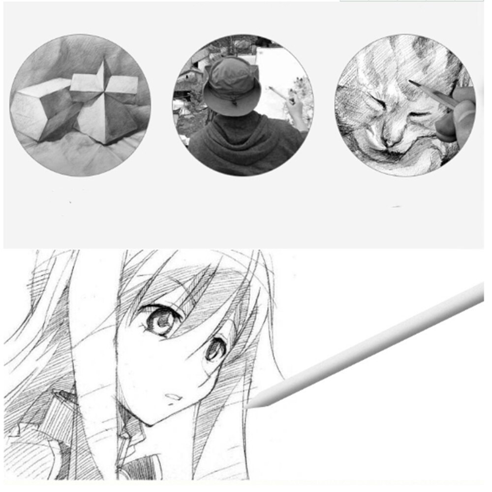 14/20/24 Pcs/Set Shading Tools For Sketch Drawing Student Artist Blending Kits With Paper Eraser Pen Sandboard Stationery Supply