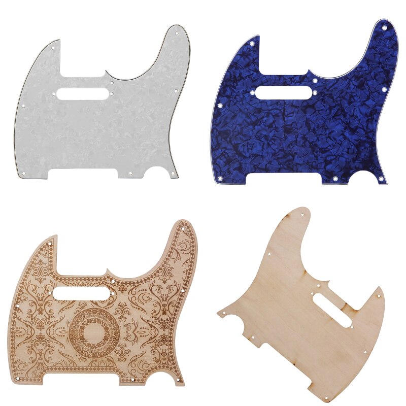 KAISH 8 Hole Metalen Aluminium Geanodiseerd Vintage Stijl ST/Strat SSS Slagplaat Gitaar Pick Guard Scratch Plaat voor USA/Mexico Stratocaster/Strat