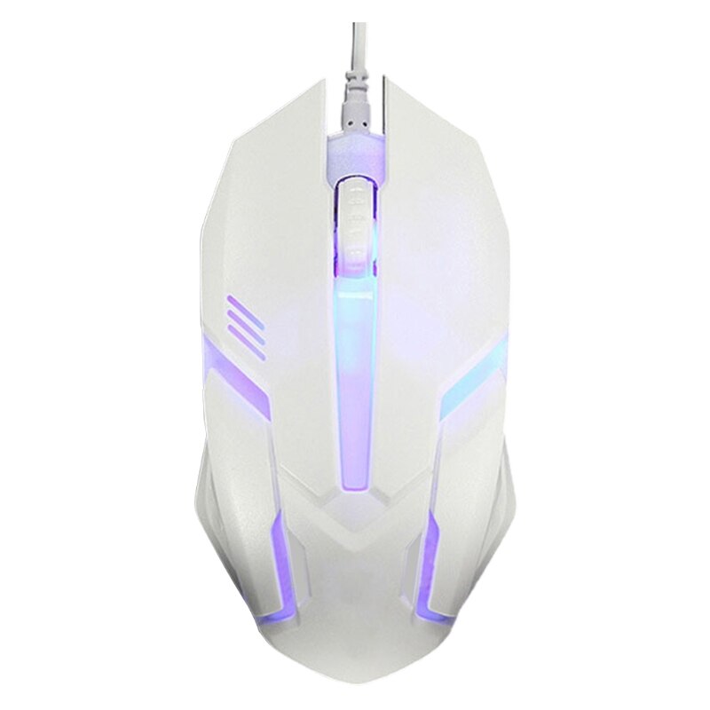 Ergonomische verdrahtet Spielen Maus Geschmack LED 2000 DPI USB Computer Maus Gamer Mäbenutzen S1 Stille Mause Mit Hintergrundbeleuchtung Für PC Laptop