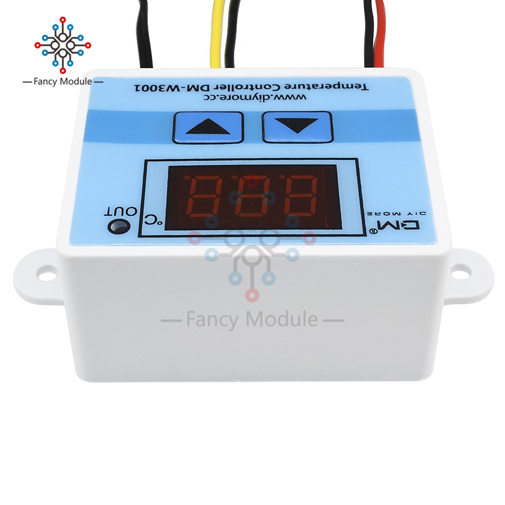 diymore DM-W3001 12V 24V 220V 10A Digital LED Temperature Controller Cool/Heat Switch /w NTC Thermostat Sensor Probe for Arduino