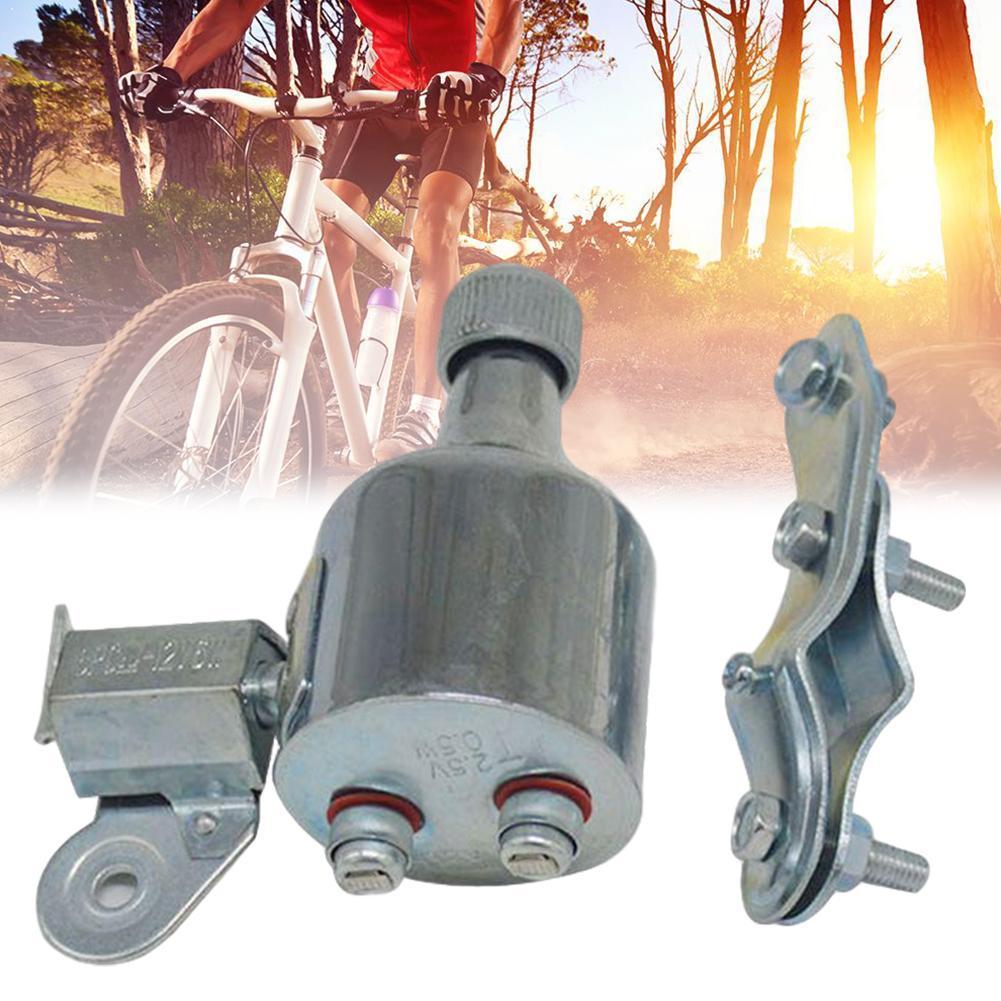 Dinamo trasero de 12V 6W motorizado, luz trasera, , generador de luz de fricción para bicicleta al aire libre, Universal, Easy Head In Y8Z6