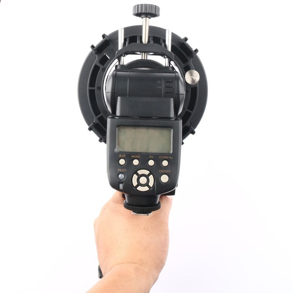 S-type bracket bowens s mount houder voor speedlite flitser snoot softbox beauty dish honingraat