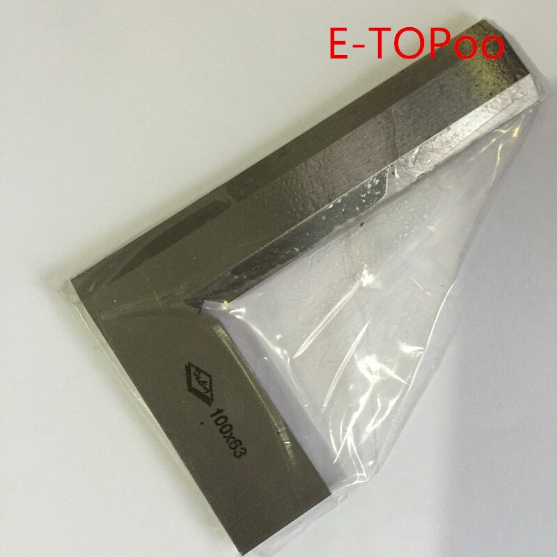 Silver Tone metal Steel 100 x 63mm Bladed L Square... – Grandado