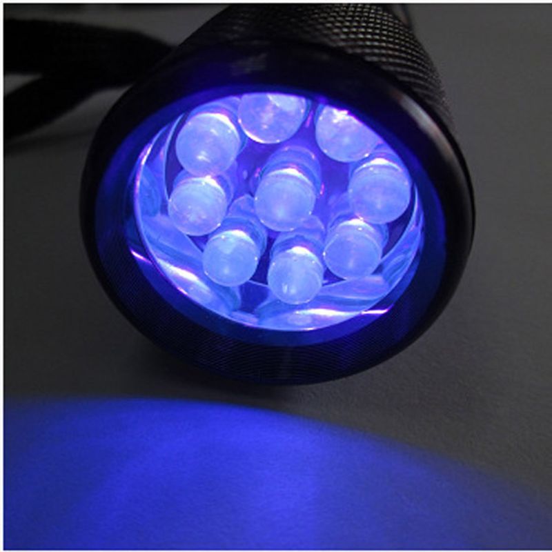 9W lampa utwardzająca z żywicy UV 9 LED 395nm latarki UV Blacklight narzędzie jubilerskie