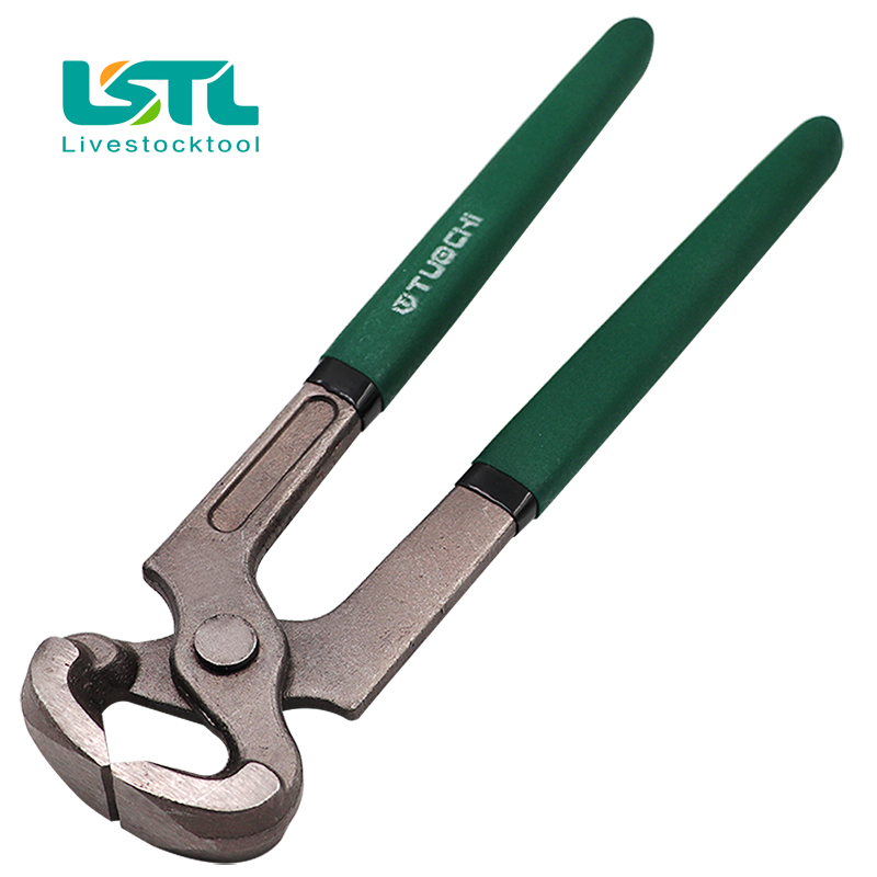 Carbon Stahl 8D 8-Zoll Hoof Nipper Zange mit Kunststoff Griffe Bauernhof Tiere werkzeuge Hufschmied Tool Kit