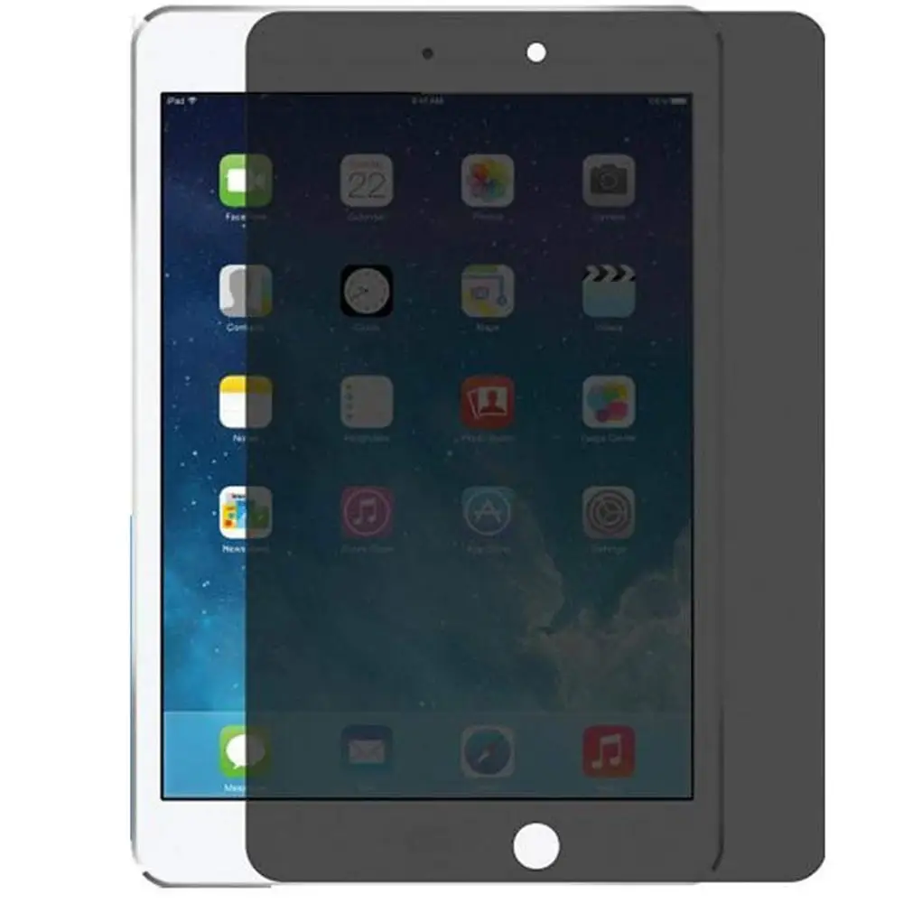 Privacy Tempered Glass For Apple iPad Air 3 2 Mini 5 4 Anti Spy Screen Protector For iPad Pro 9.7 10.5 11 Tablet