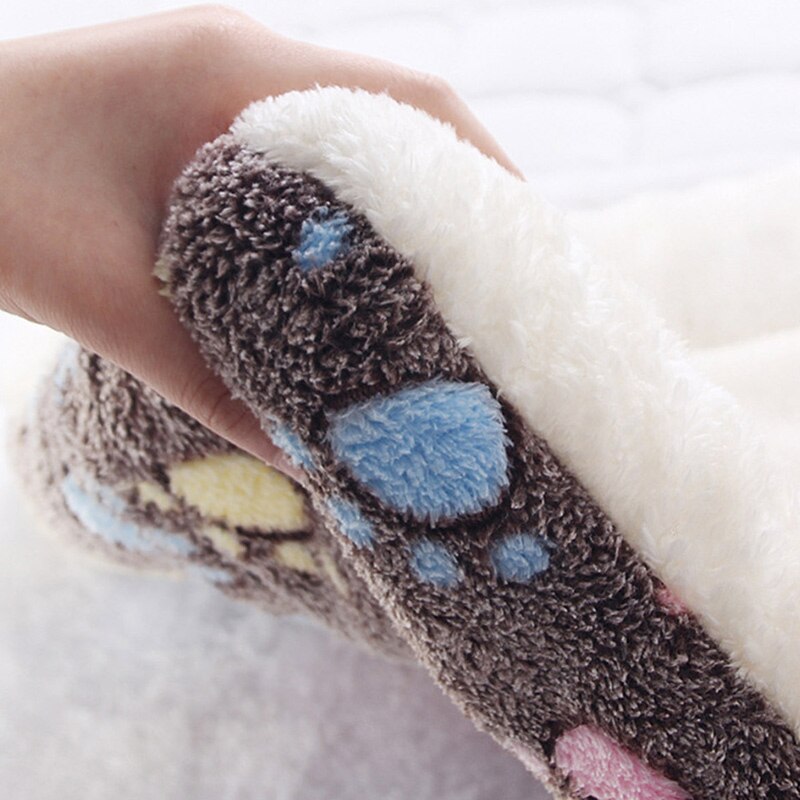 Cavia bed hamster bed slaapzak grot nest kussen zachte warme pantoffels cavia huis huisdier winter beddengoed kooi accessoires voor kleine dieren eekhoorn egel rat chinchilla fret (grijs