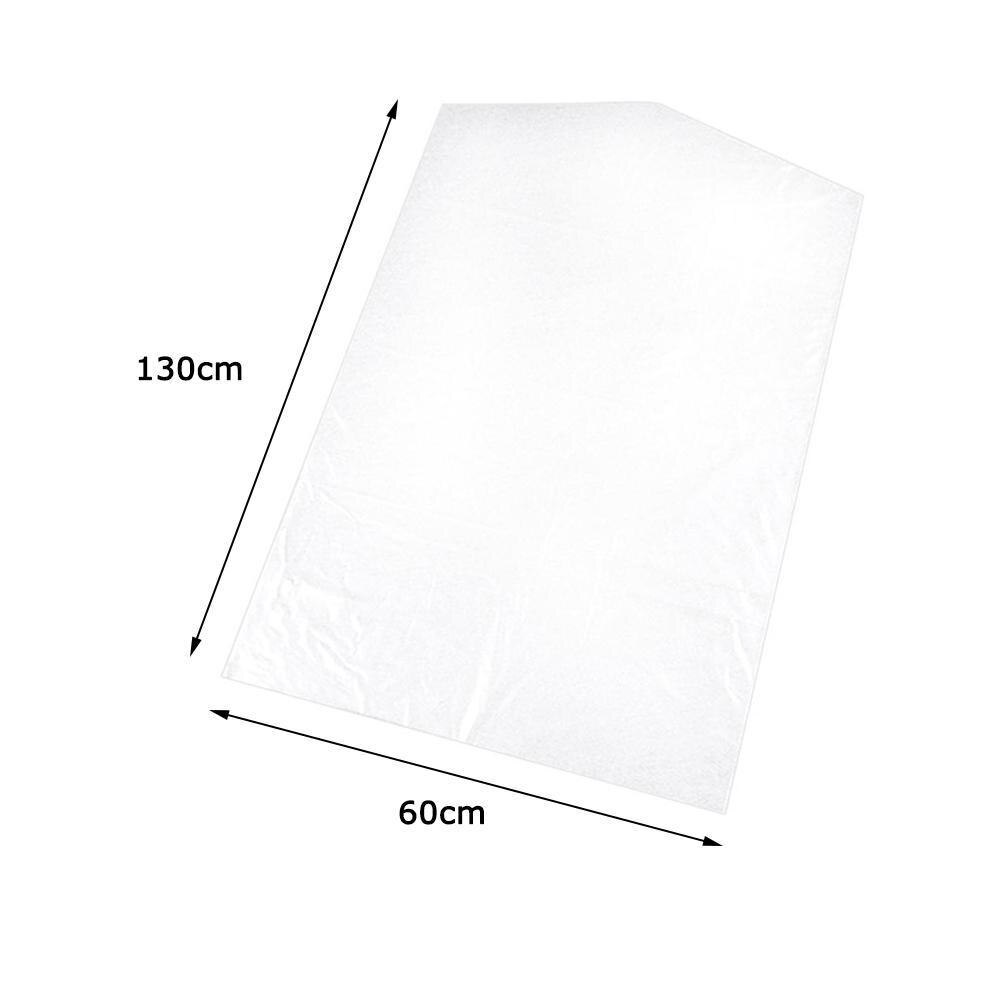 Staub-wasserdichte Abdeckungen Braut Kleid Lagerung Taschen Hochzeit Kleid Bekleidung Schutz Kleidung Abdeckung transparent Kleiderschrank fallen: 60X130cm
