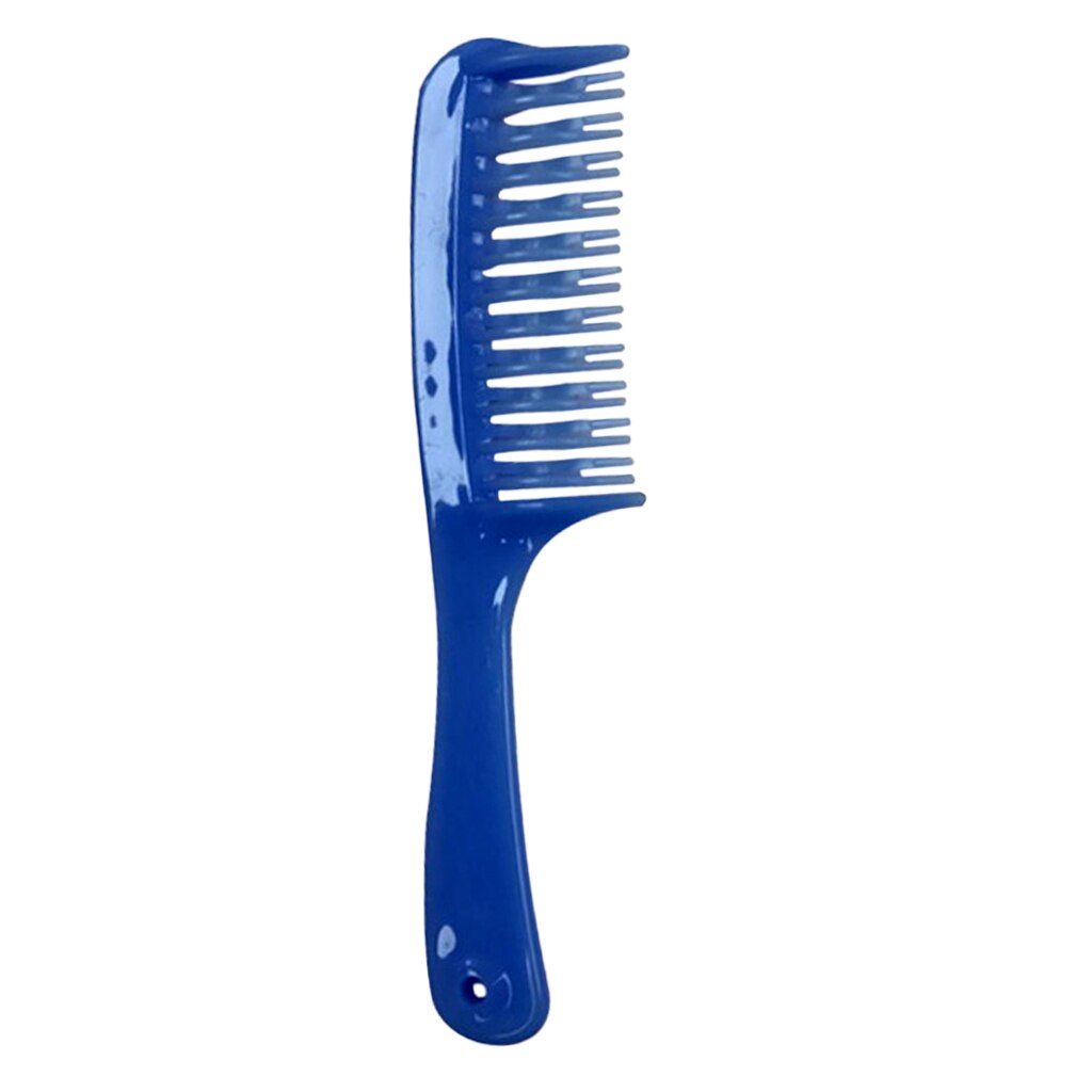 Double Row Tooth Detangler Hair Comb Shampoo Comb With Handle for Long Curly Wet Hair For Pet Women Hair Comb