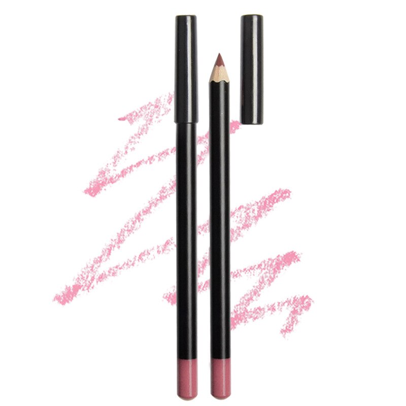 Bivanfe 15 Colors Matte Wood Lipliner Pencil Waterproof Long Lasting Vegan Lip Liner Pen Makeup Tool: 11