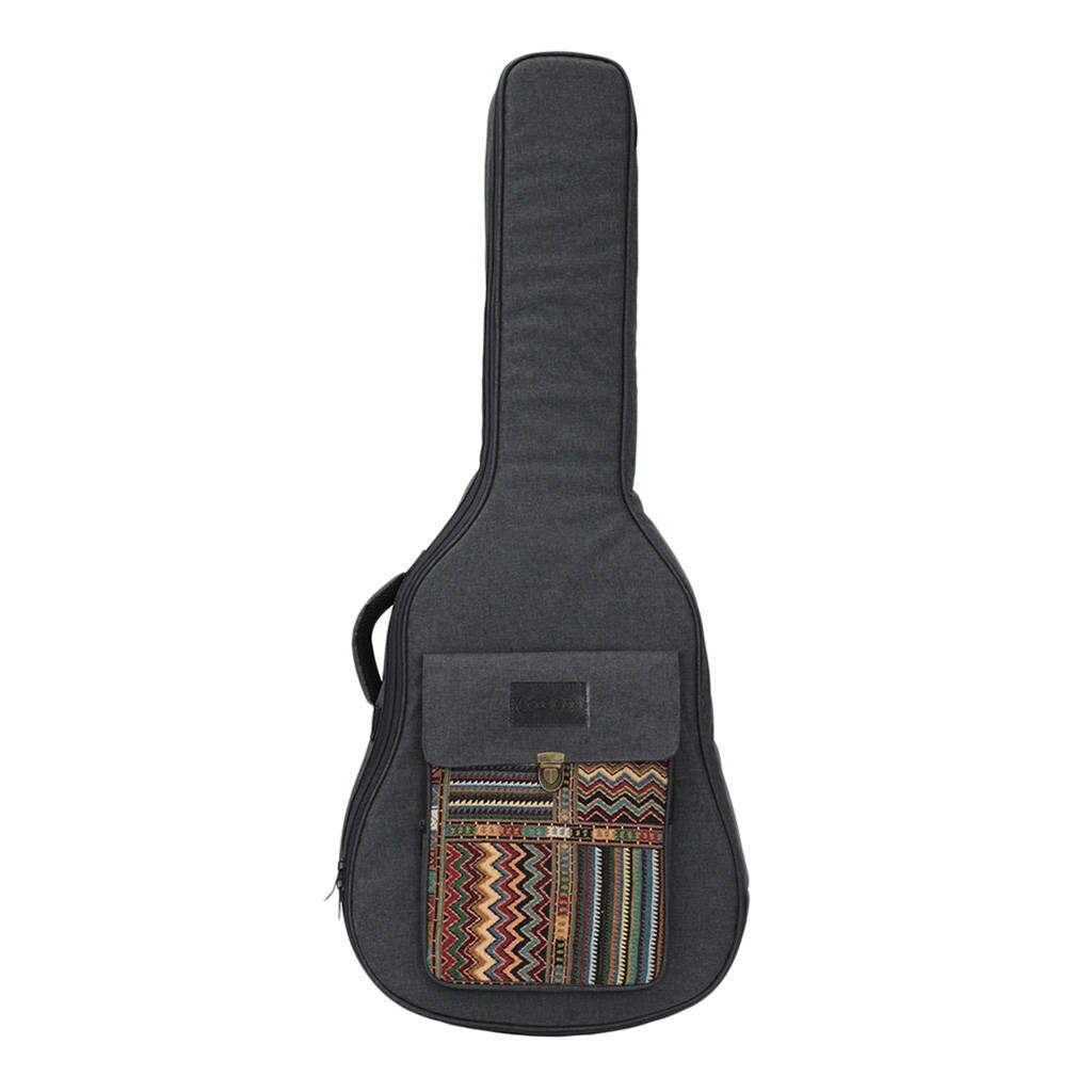 Custodia morbida imbottita custodia morbida per accessori per chitarra acustica da 40/41 pollici