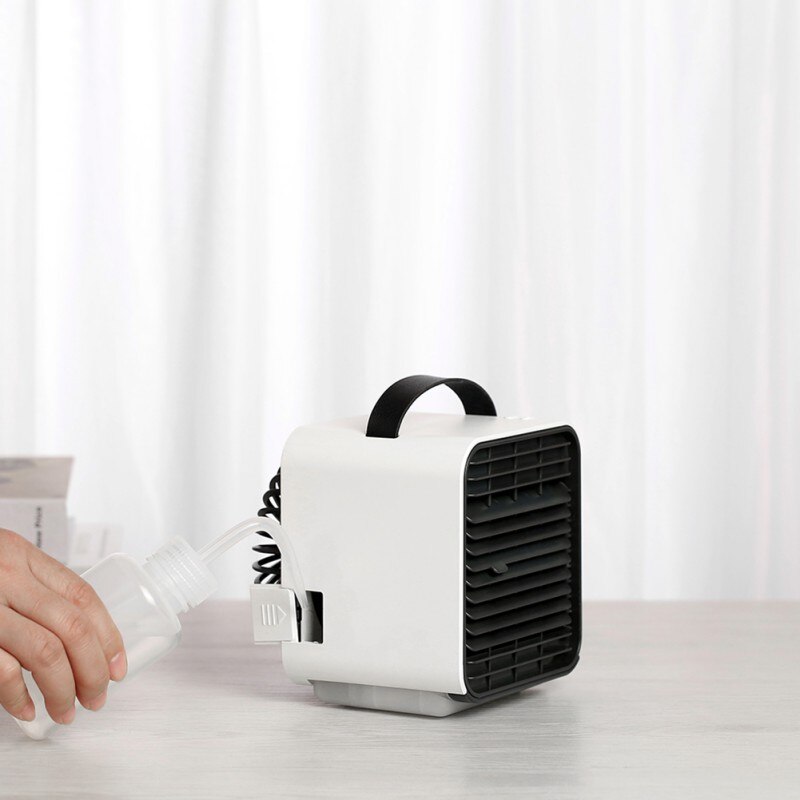 Mini Draagbare Airconditioner Luchtbevochtiger Koeler - Compacte Ruimteventilator voor Reizen