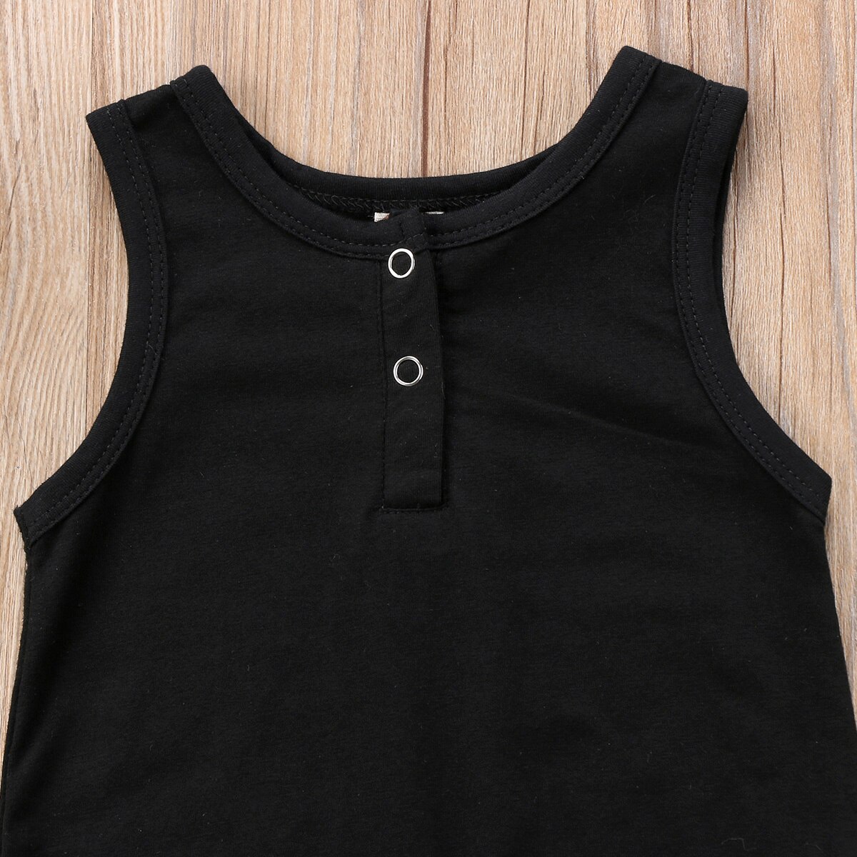 Newborn Kids Babys Girls Boys Clothes Summer Solid Sleeveless Romper Jumpsuit Harem Pants Baby Girls Boy Clothes Outfits 0-18M
