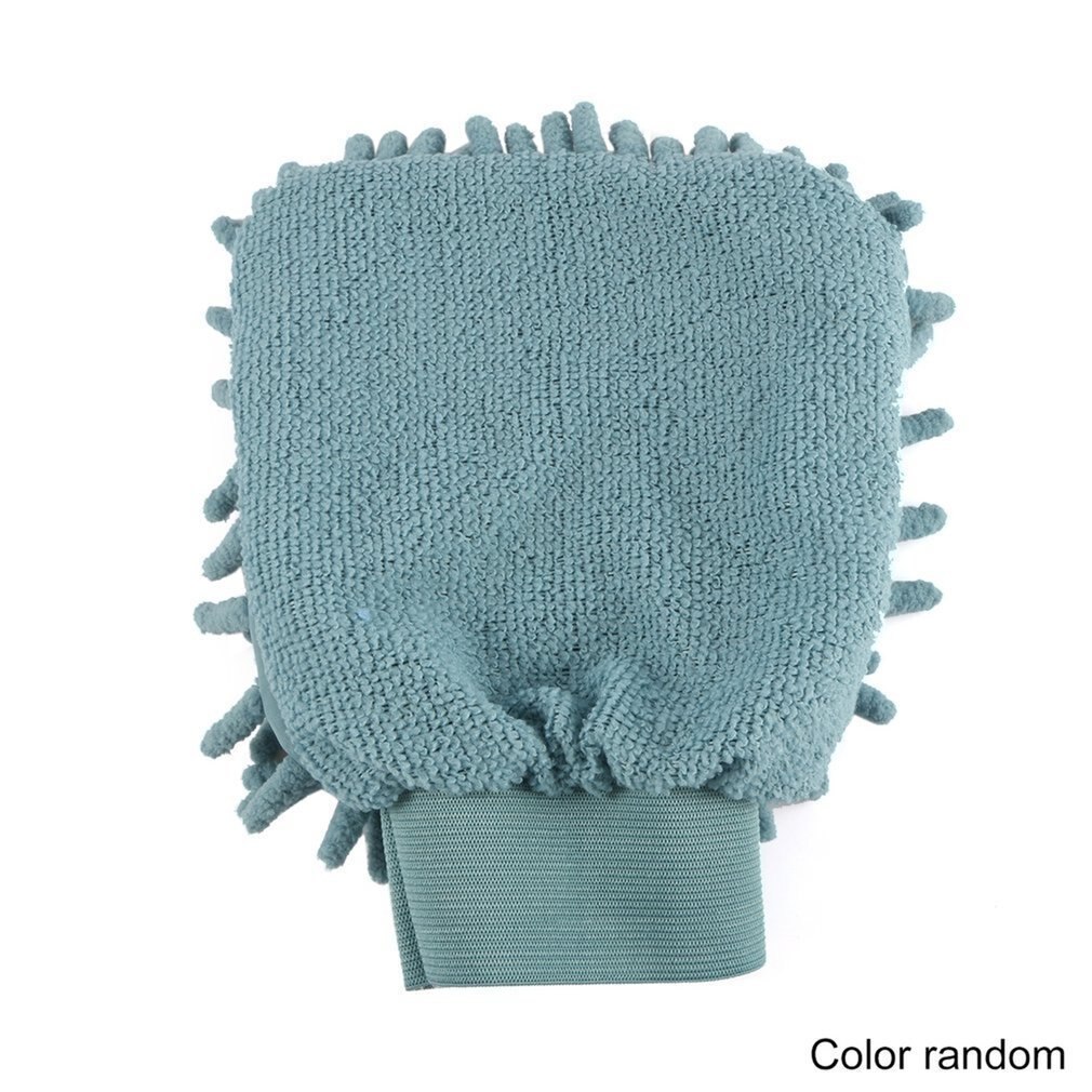 Fibre Ultrafine mitaine microfibre ménage lavage de voiture lavage de voiture nettoyage de voiture gant sec anti-rayures pour voiture nettoyage couleur aléatoire