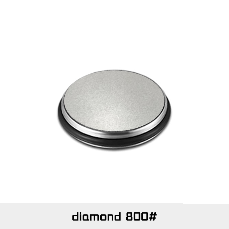 Rollender Messerschärfer, doppelseitiger Diamant-Schleifstein, 15/20 ° Grad magnetischer Winkelrollen zum Schärfen von Küchenmessern