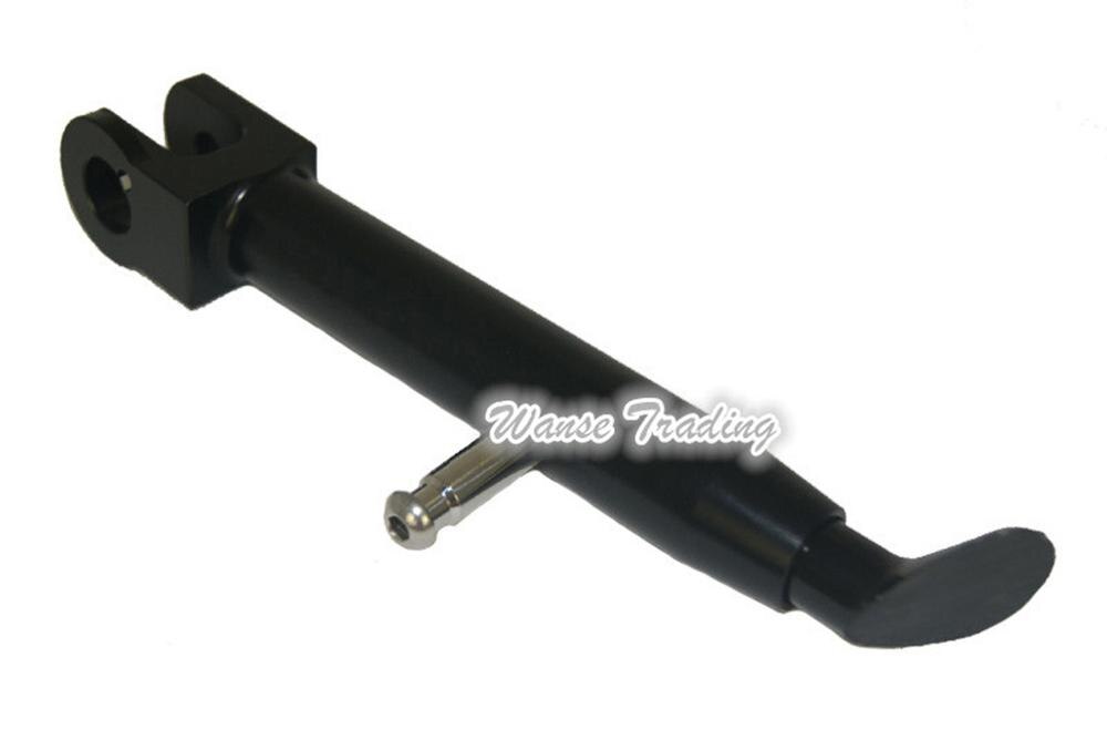 Suporte lateral para motocicleta, suporte ajustável para os pés para honda cbr 1000 rr 2008 2009 2010 2011 2012 2013 2014 2015 2016 2017: Black