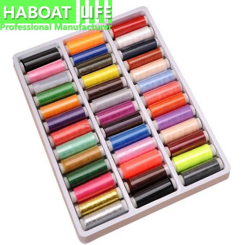 39 Color Sewing Thread Hand Stitch Thread Colorful Sewing Thread Box DIY Apparel G