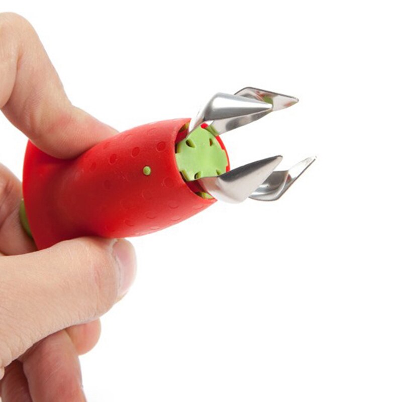 Erdbeere Tomate Stengel Entferner Stroh Entferner Obst Und Küche Gehen Zubehör Blatt sterben Schnelle Zu Scheller Schälen Gemüse