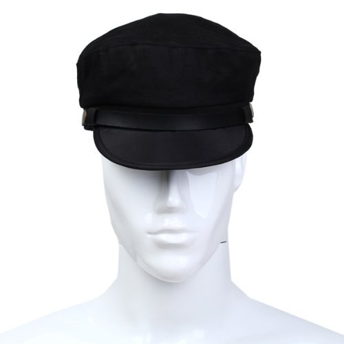 Captain sailor marine cap bomuld farve sort mænd: Default Title