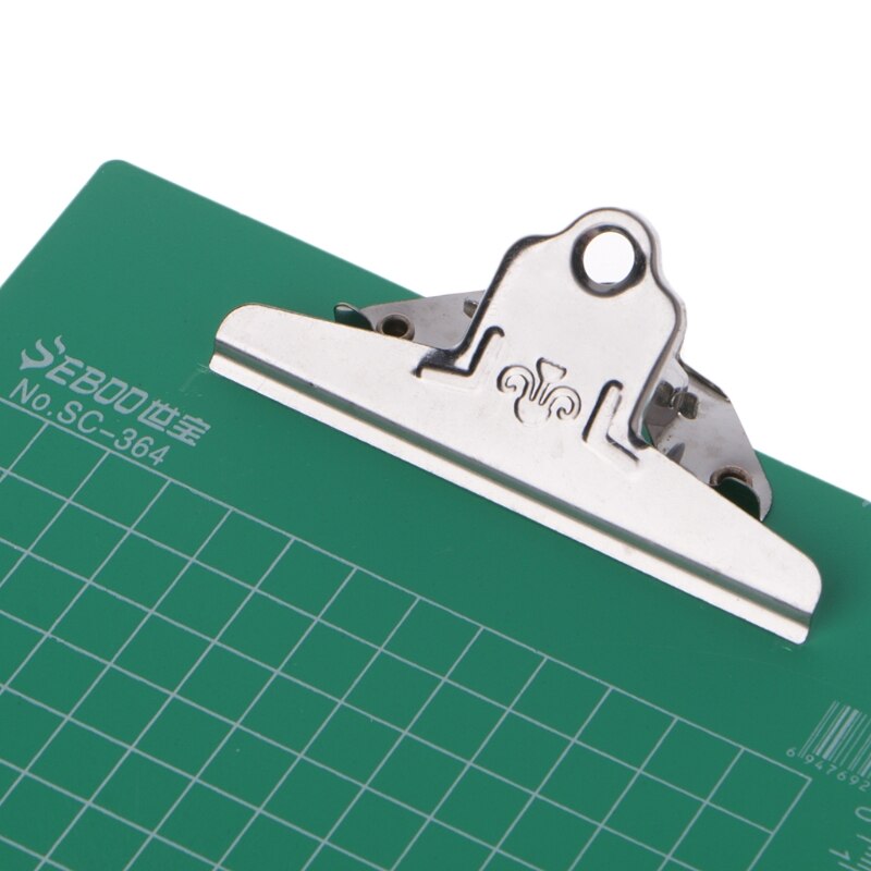 Plastic A5 Bestand Paperclip Schrijfbord Met Clip Document Klembord Schaal Kit