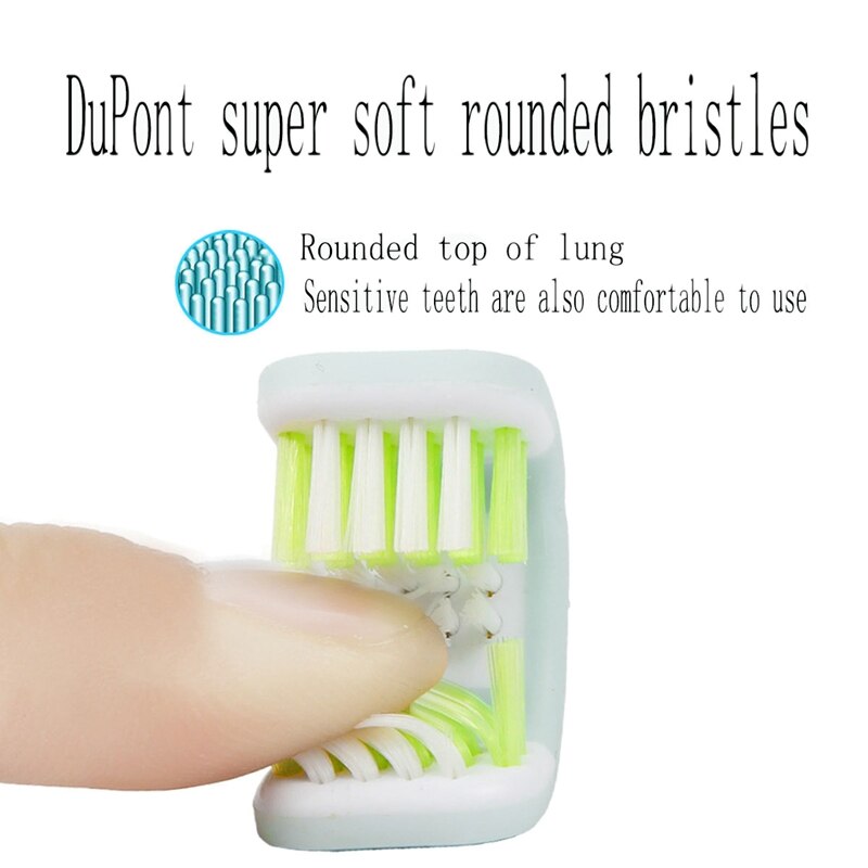 U-Shaped Three Side Electric Toothbrush Rechargeable Replacement Brush Heads Deep Cleaning Included Wraps Teeth Toothbrush