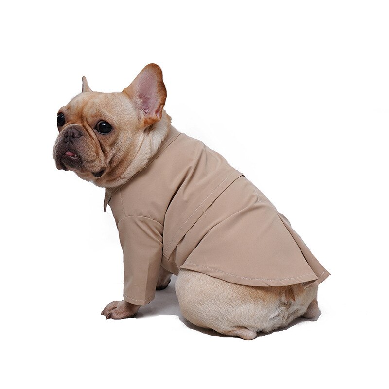 Pug Clothes Cat Puppy Small Dog Clothing Yorkshire Pomeranian Poodle Bichon Schnauzer Welsh Corgi Pet Shirt Coat Suit Dog Outfit
