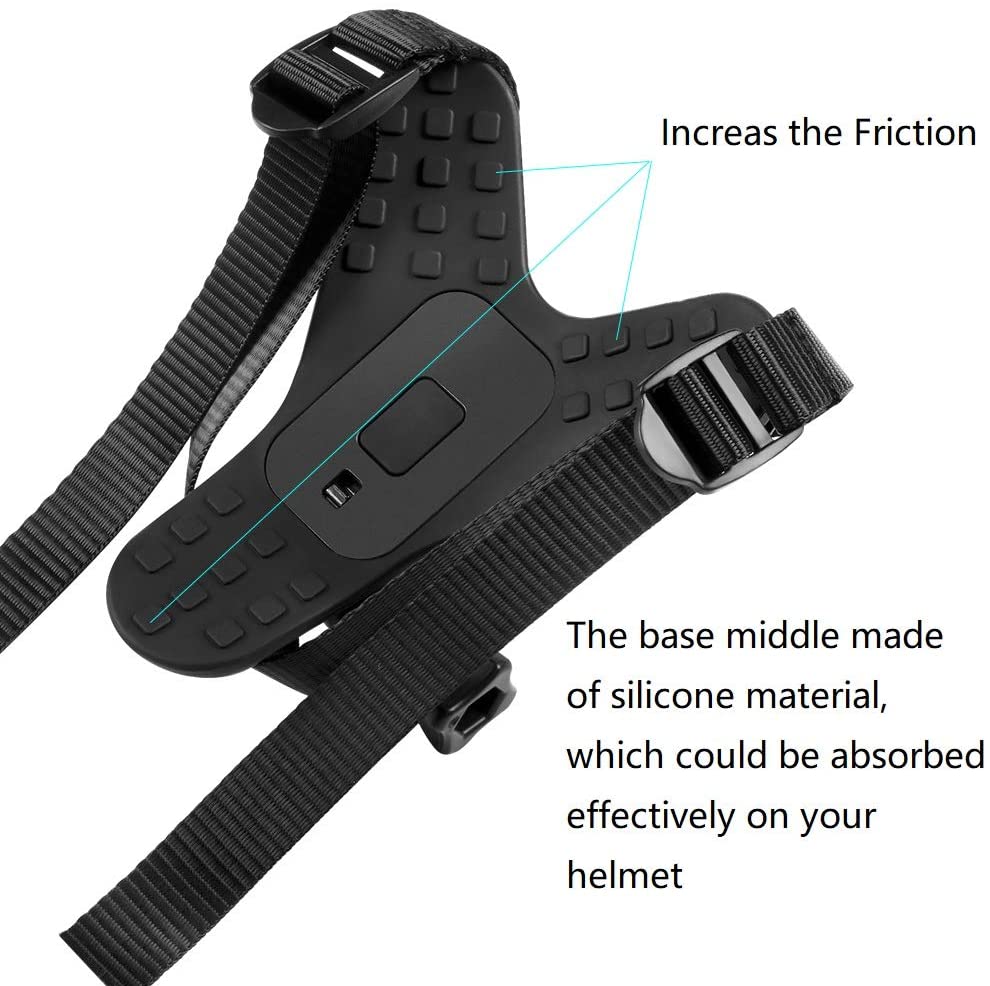 Full Face Helmet Chin Mount Holder for GoPro Hero 9 8 7 6 Osmo Motorcycle Helmet Chin Stand Camera Accessories for Go Pro Hero 8