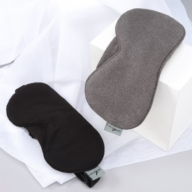 1Pc Slaapmasker Slapen Blinddoek Soft Eye Mask Eye Cover Masker Ooglapje Cover Travel Relax Cover Blindfold eye Care Tool