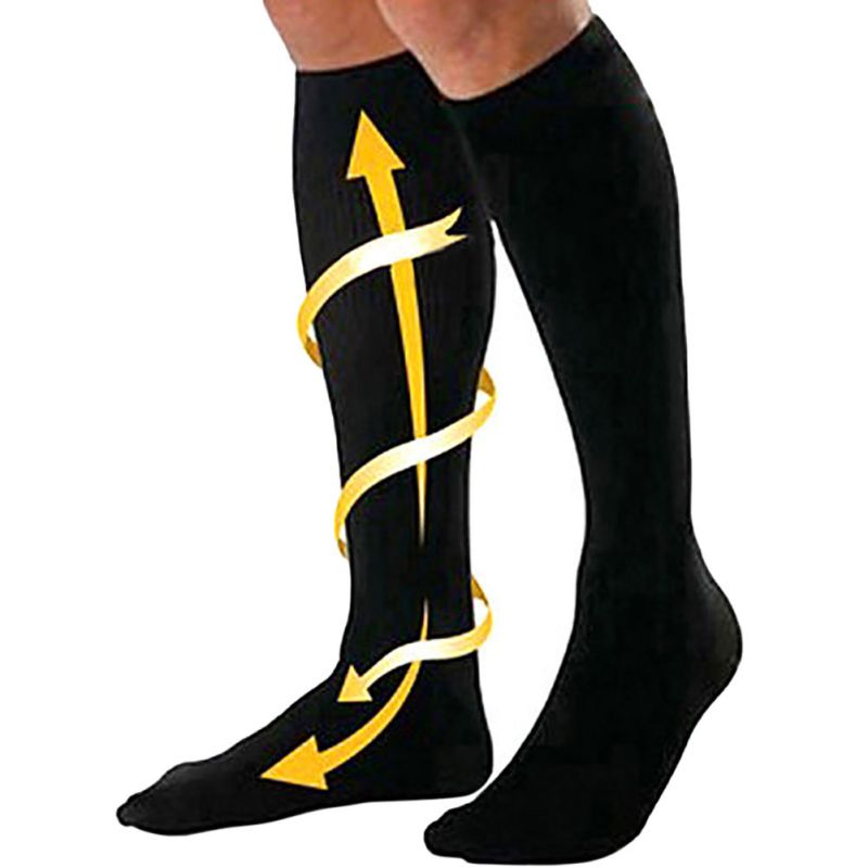 29-31CM Compression Outdoors Stockings Pressure Nylon Varicose Vein Stocking Travel Leg Relief Pain Support //