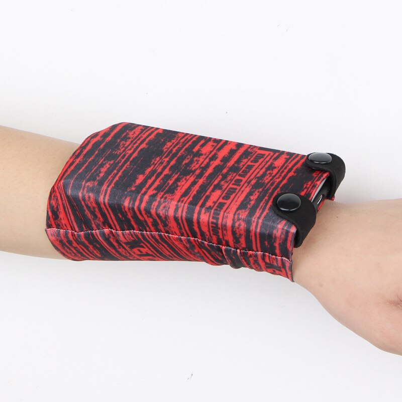 Armbånd telefon etui på hånden sport armbånd egnet til 7 inche mobil bevægelse telefon armbånd taske til iphone max xiaomi huawei: K1 røde