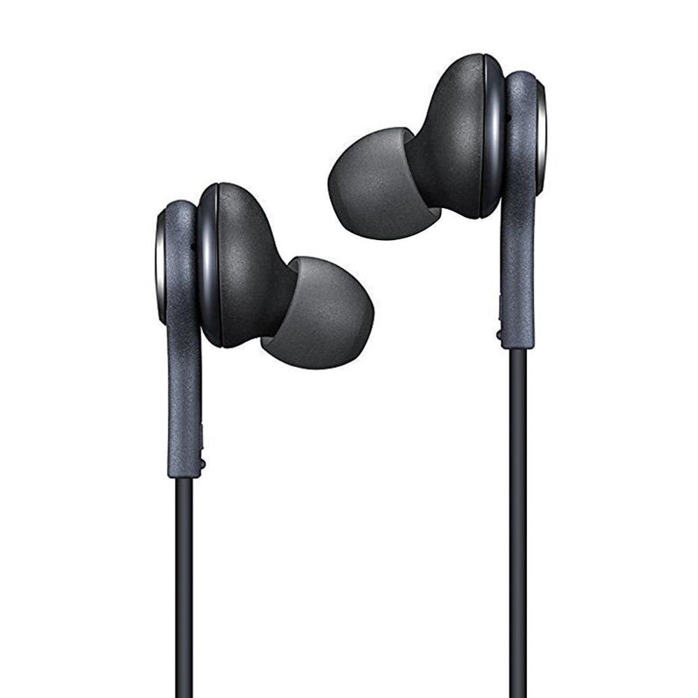 Estéreo esportes in-ear fones de ouvido com microfone 3.5mm caixa de controle fone de ouvido com fio para samsung galaxy s8 s8plus: Default Title