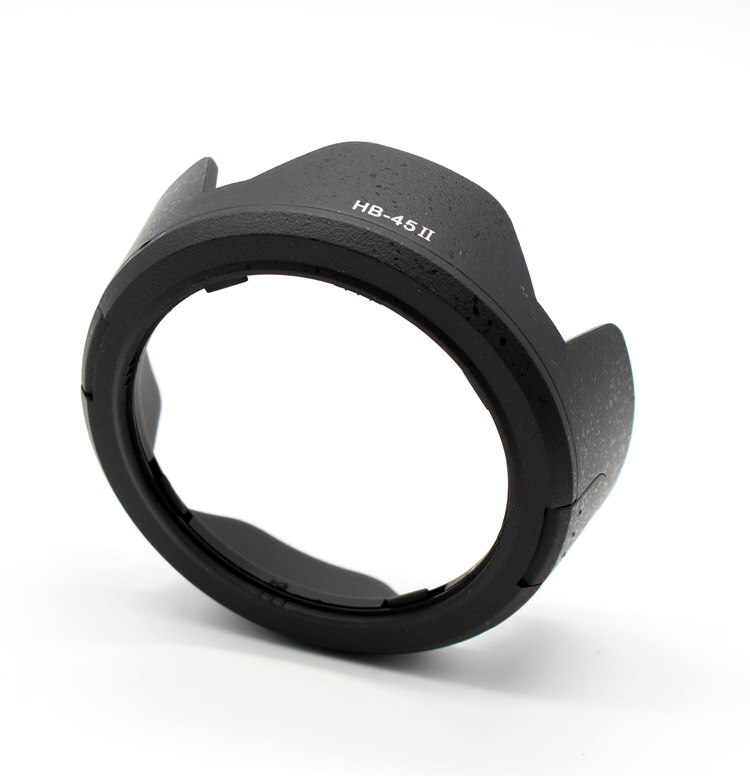 HB-45II-parasol Reversible para cámara, accesorios para Nikon D3200, D3100, D5100, D5200, 18-55mm, HB 45II, HB-45 II, 52mm