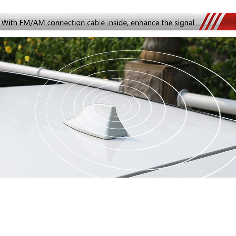 Car Shark Fin Antenna Auto Radio Signal Aerials Accessories for Ford Kuga Fiesta Focus Mondeo Mk1 Mk2 Mk3 Mk4 Ranger C Max 2 3