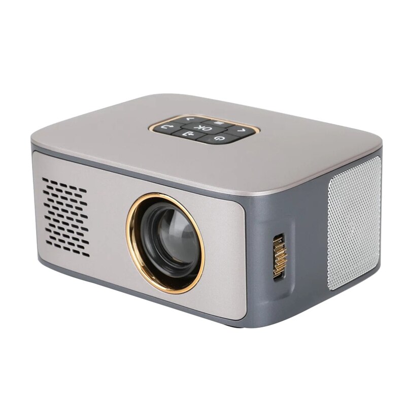 SD40 LCD Projector LED 1080P Home Theater 500 Lumens 1000:1 Contrast Ratio with HD USB Port