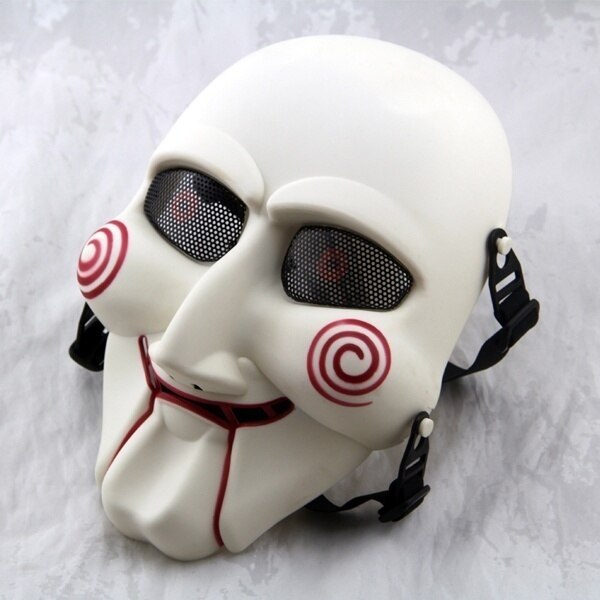 SAW Halloween Jigsaw Killer Masquerade Plastic Mask 26 CM